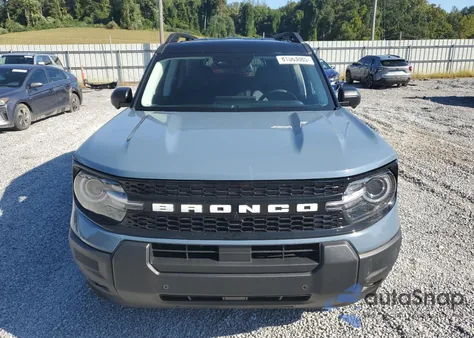 2025 Ford Bronco Sport Outer Banks из США, поврежденный, VIN 3FMCR9CN8SRE64229
